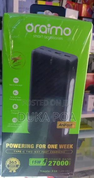 Oraimo 27000mah Powerbank Powerbank 27000mah