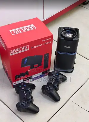 Hy320 Android 13 Projector With Apps and Games and Gaming Consoles