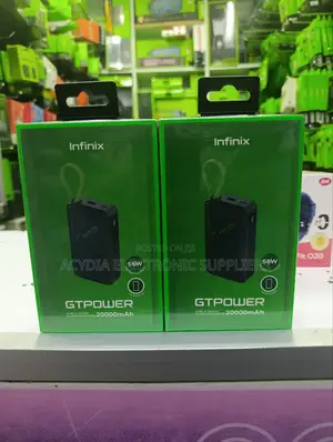 Infinix Gt Power 20000mah 55w Power Bank for Phones and Laptops