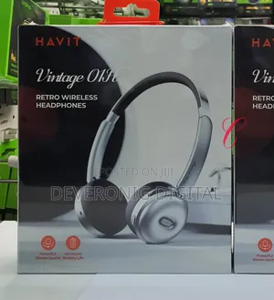 Havit H616bt Vintage 01h *80hrs Playtime* Retro Wireless Headphones