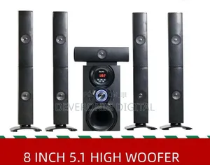 Woofer Pro+ 60w+10w*5 Woofer Speaker System Multimedia Speaker