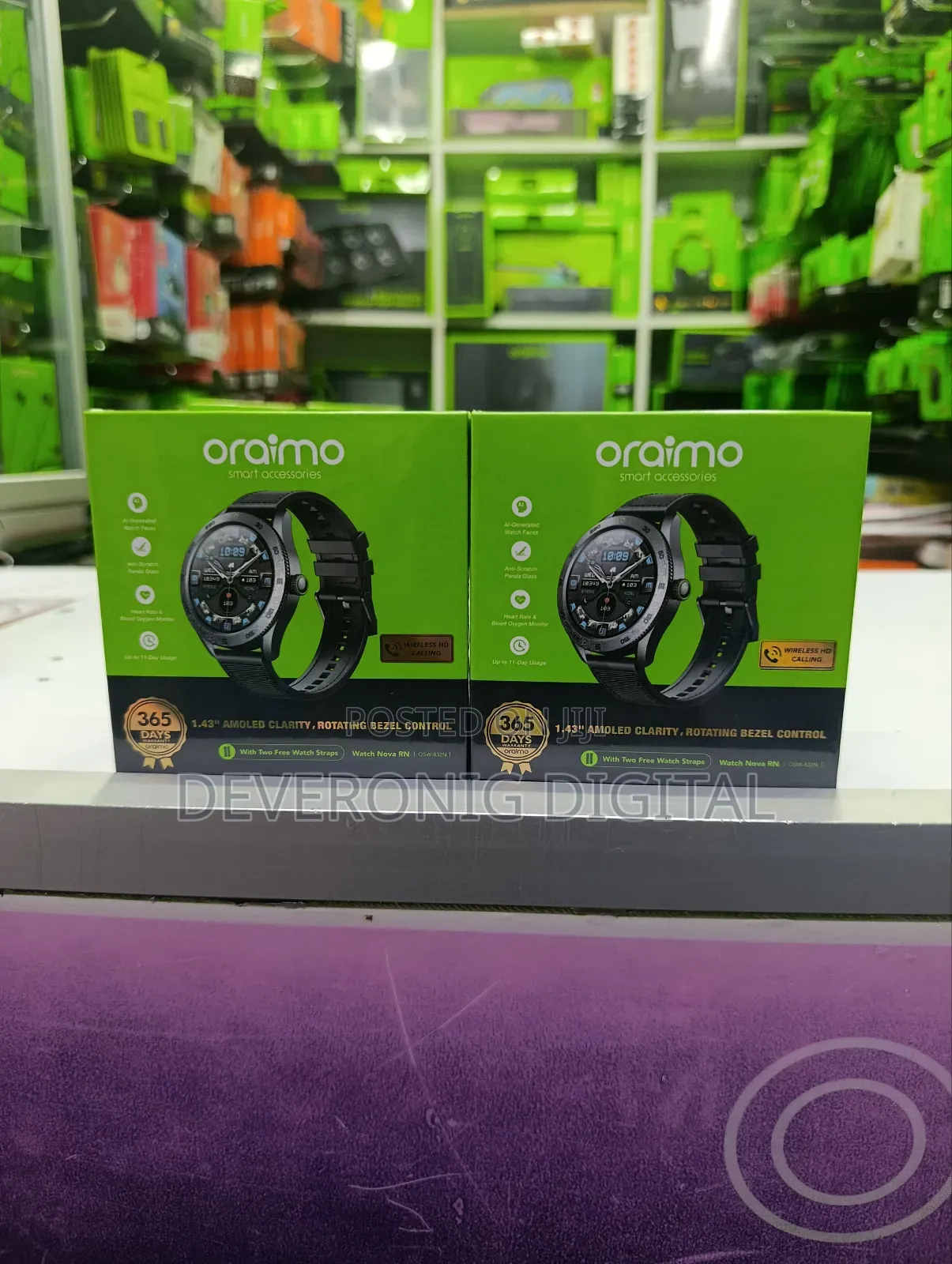 Oraimo Watch Nova Rn (Model Osw-832n)