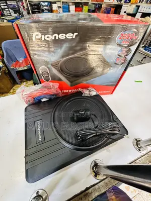 Pioneer Underseat Subwoofer Bw250 – Space-Saving Car Subwoofer