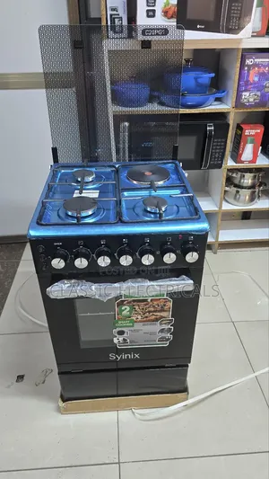 Syinix 3+1 Standing Cooker With Electric Oven