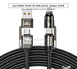 4-in-1 (240watts)  Fast Charging Cable In Kenya