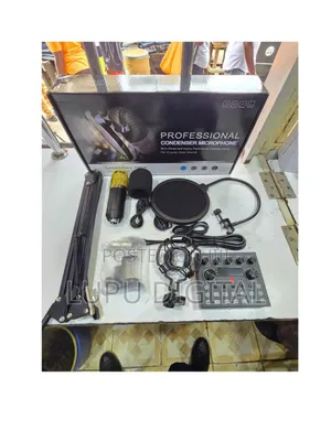 V8s+Bm800 Condenser Microphone With Live Recording
