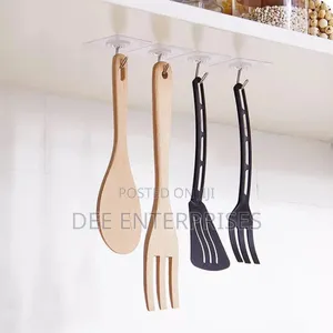 10pcs Transparent Wall Sticker Hooks