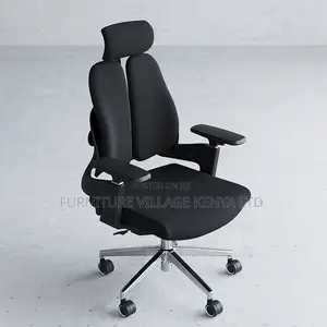 High-back Orthopedic Office Seat