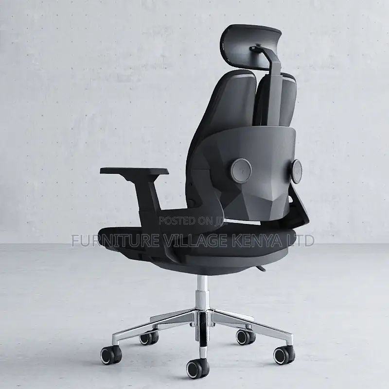 High-back Orthopedic Office Seat