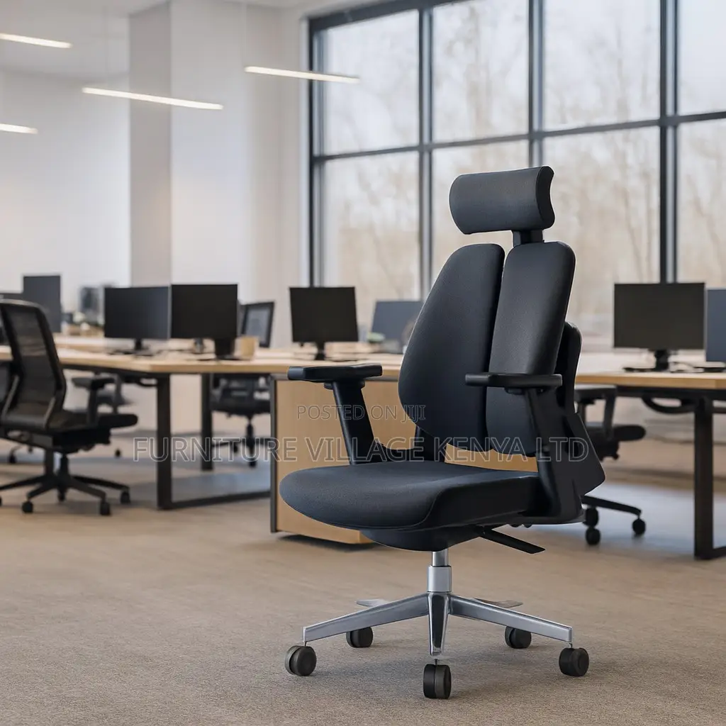 High-back Orthopedic Office Seat