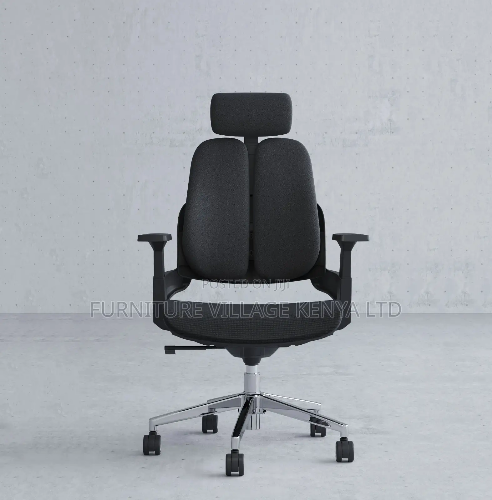 High-back Orthopedic Office Seat