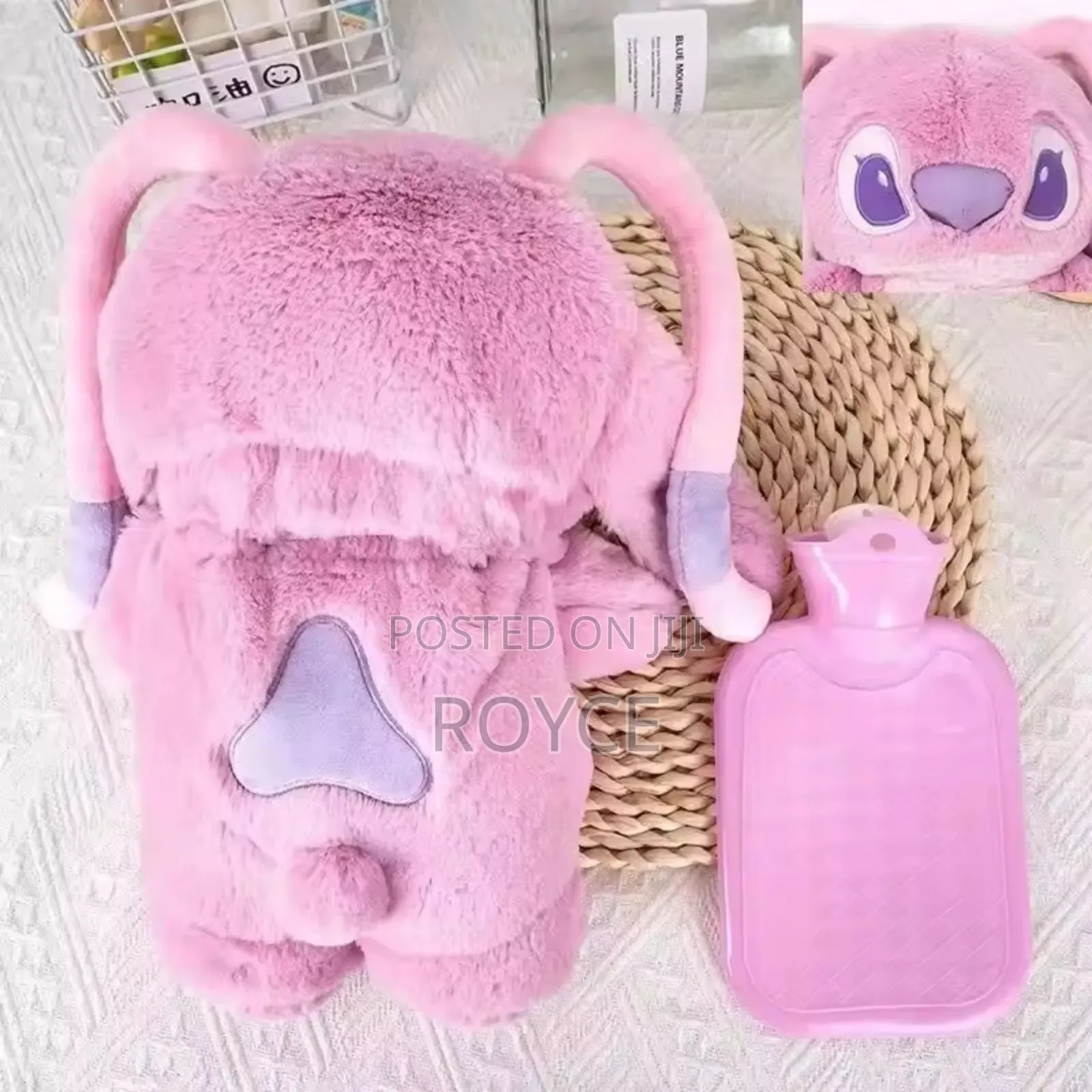 Disney Lilo Stitch Stuffed Hot Water Bottle