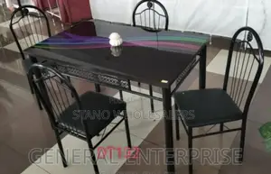 Top Glass New - 4 Sitter Dining Table