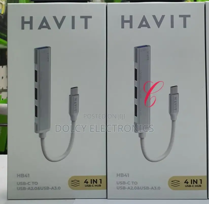 Havit Hb41 4 In 1 Usb C Hub