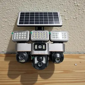 Reliable Performance 12mp 4g Triple Lens Camera With Solar Flood Light