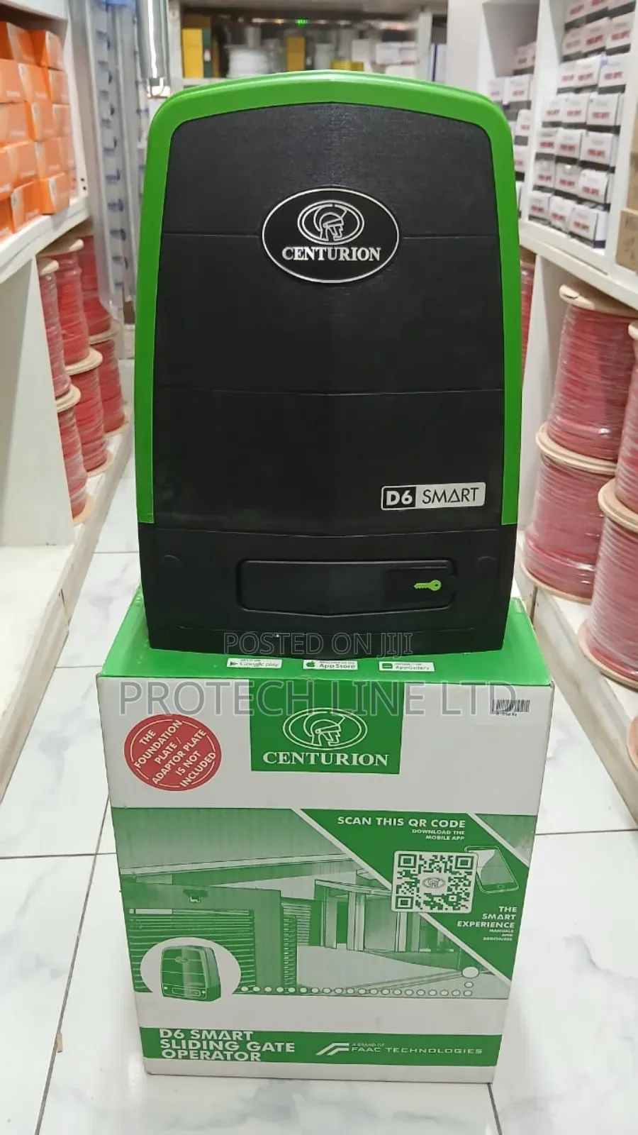 D6 Centurion Sliding Gate Motor