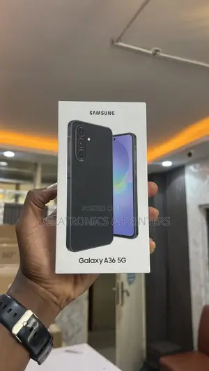 New Samsung Galaxy A36 128 GB Black