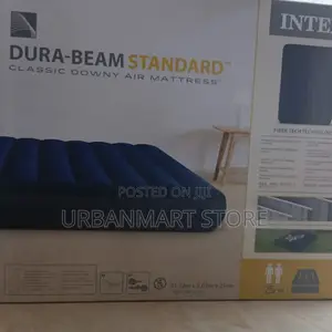 Intex Inflatable Air Bed 4×6 With Built-in Pump – Durable Cozy