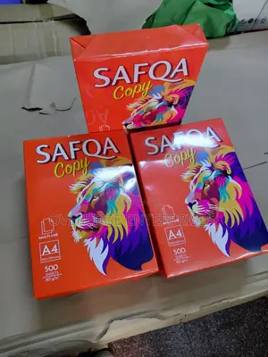 A4 Size Copies Safqa Printing Paper^^80 GSM Photocopies