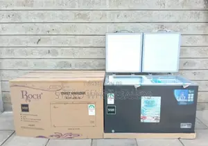 Colour Grey Freezer - Roch Big 354l Deep Freezee