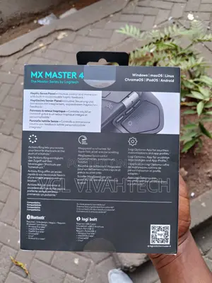 Logitech Mx Master 4 Ergonomic Wireless Mouse New
