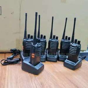 Inexpensive 3-5km Baofeng Bf-888s Walkie Talkie Radio Calls- 6 Pieces