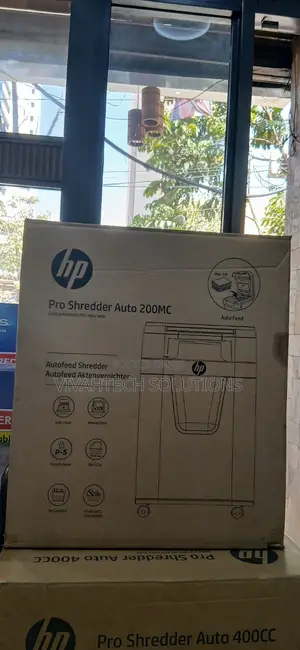 10/200 Sheets Hp Pro Shredder Auto 200mc Paper Shredder