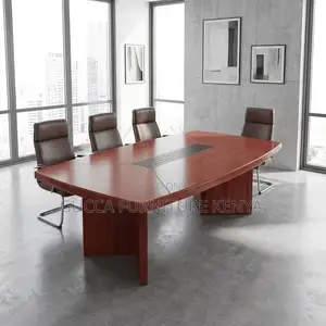 2.4 Meters Mahogany Office Conference Table