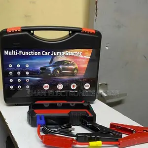 High Power Jq7 Car Jump Starter Kit With Tyre Inflator 80000mah