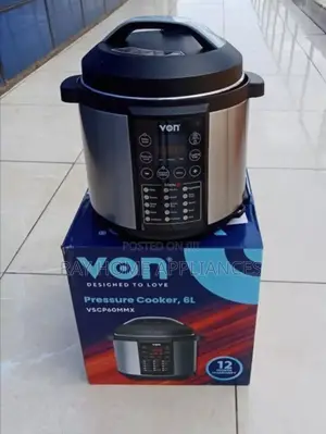 Pressure Cooker 6litres Von