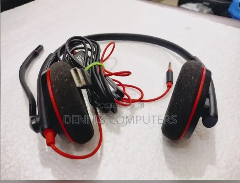 Poly Blackwire 3225 Stereo Usb-C Headset +3.5mm Plug +Usb-C/a Adapter