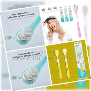 Double Sided Silicone Tongue Cleaner