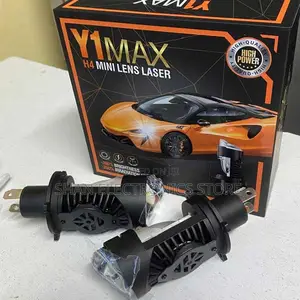 12000lm 2x Mini H4/9003 Plug-and-Play Y1 Led Mini Projector Car Bulbs