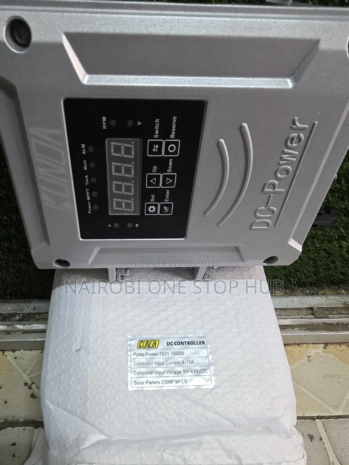 1500 Dc-Power Solar Pump Controller 110m Head