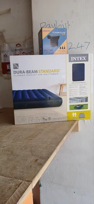 Intex 5 Ft×6 Ft Premium Air Bed Mattress