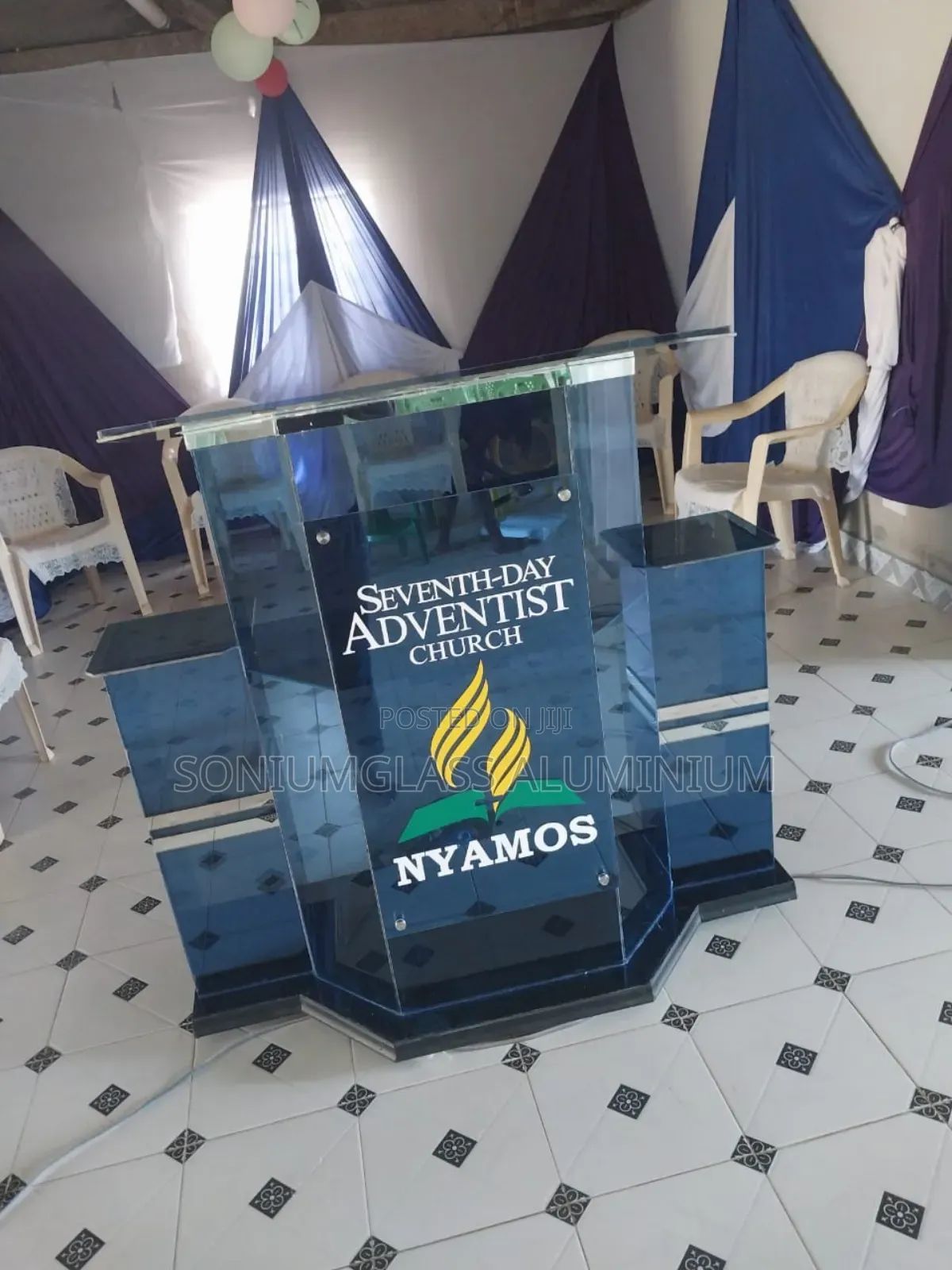 Glass Pulpits Available