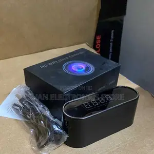 Real Time Wifi Camera Table Clock 1080p Hd Wifi Clock