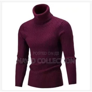 Maroon Turtle Neck