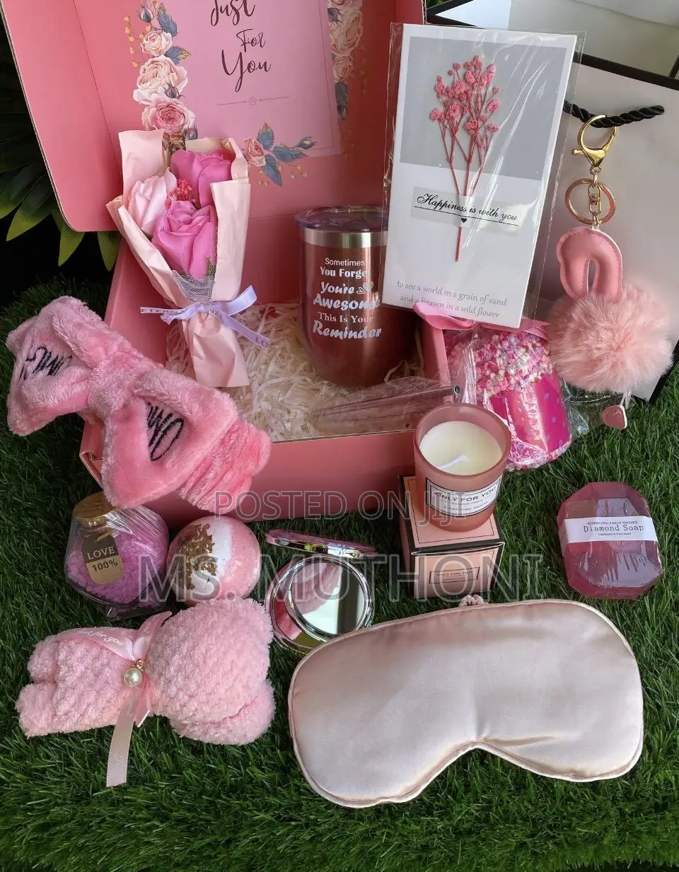   Ladies' Spa and Self-Care Valentines Gift Set. 