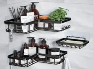 3pcs Set Heavy-Duty Shower Caddy Shelf/Bathroom Organizer