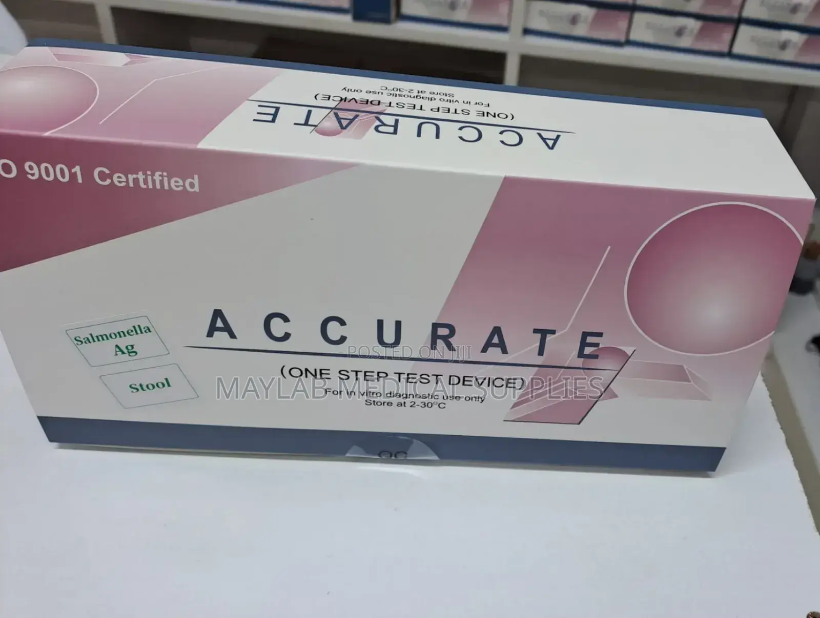 Salmonella Antigen Rapid Test Kit – Typhoid Diagnostic Test