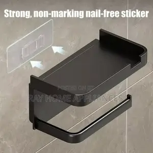 Punch Free Wall Mounted Tissue / Storage Rack Tissue or Soap Rack
