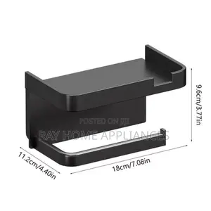 Punch Free Wall Mounted Tissue / Storage Rack Tissue or Soap Rack