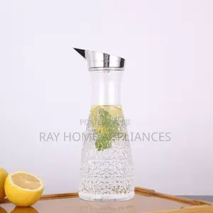 Embossed Acrylic Pitcher Jars 1000ml