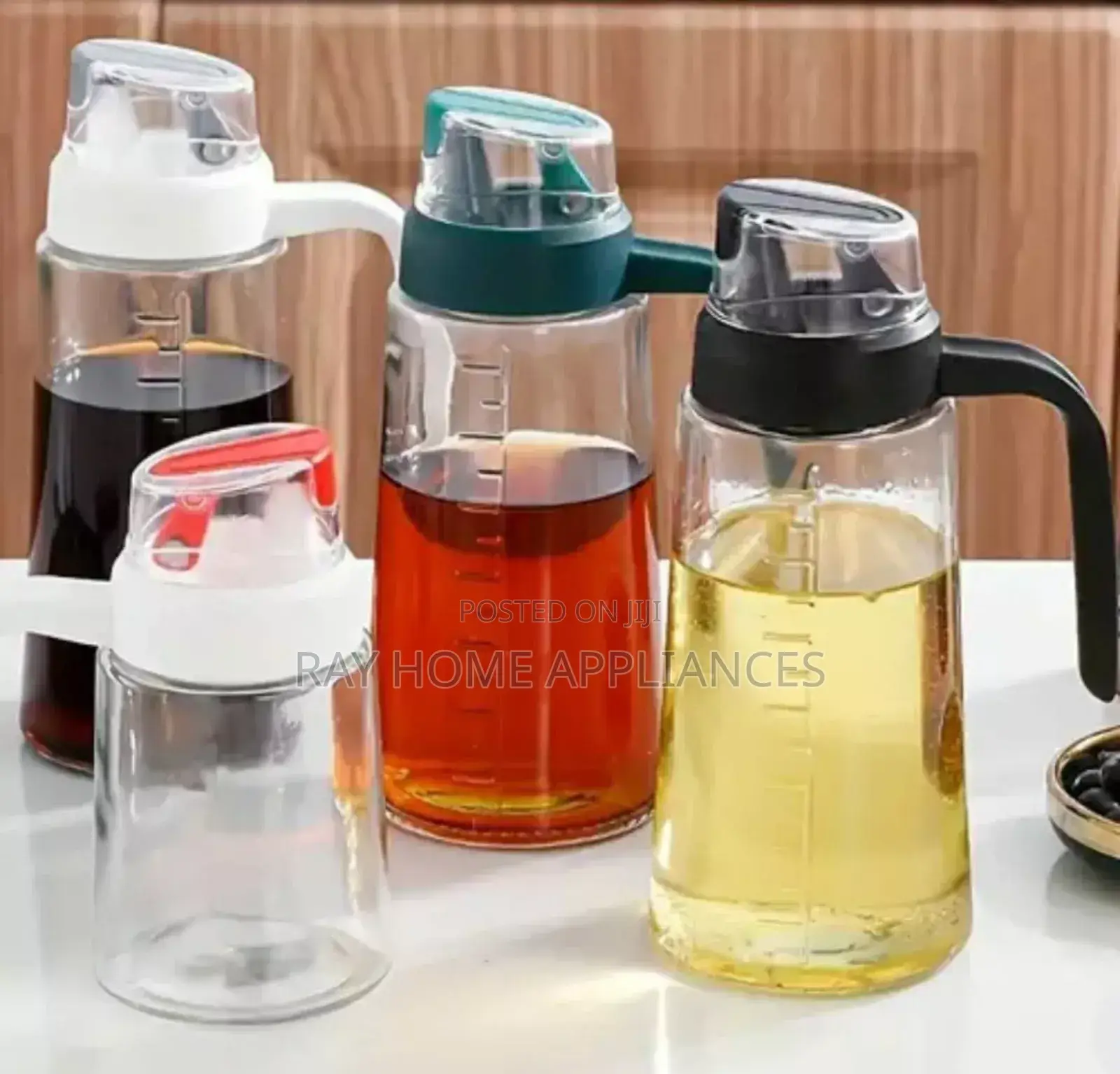 Non Slip Oil / Vinegar Dispenser Capacity 630ml