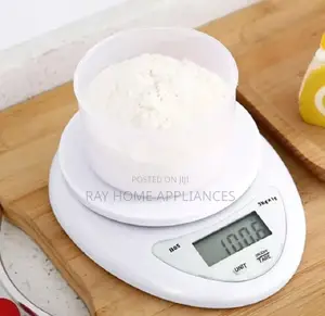 *Kitchen Weighing Scale Comes With Free Battery Weighs 1g to 5kg