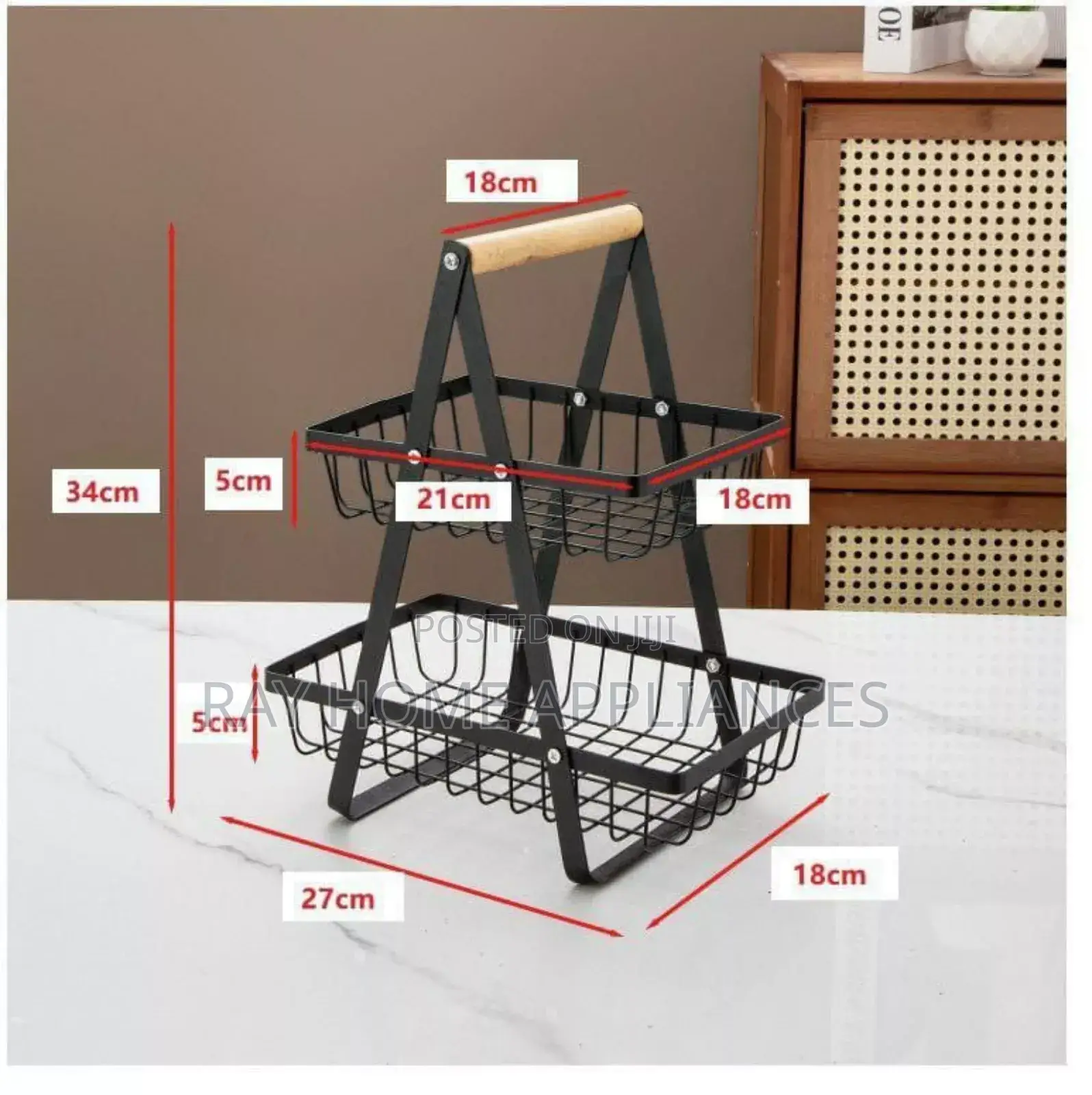 2-Tier Fruit Basket