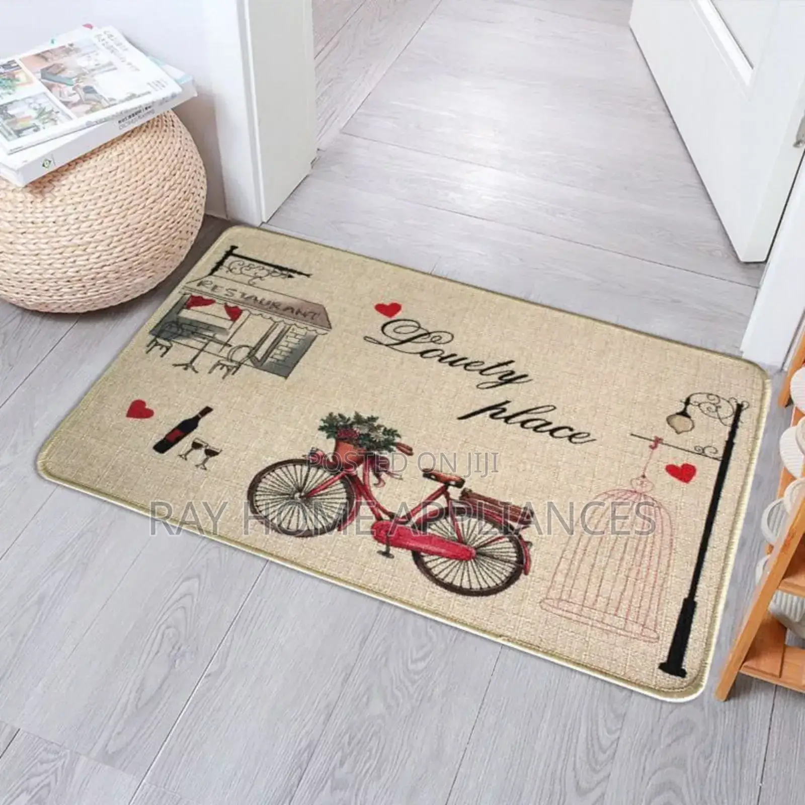 Rubber Bottom Entry Door Mat Size 40x60cm