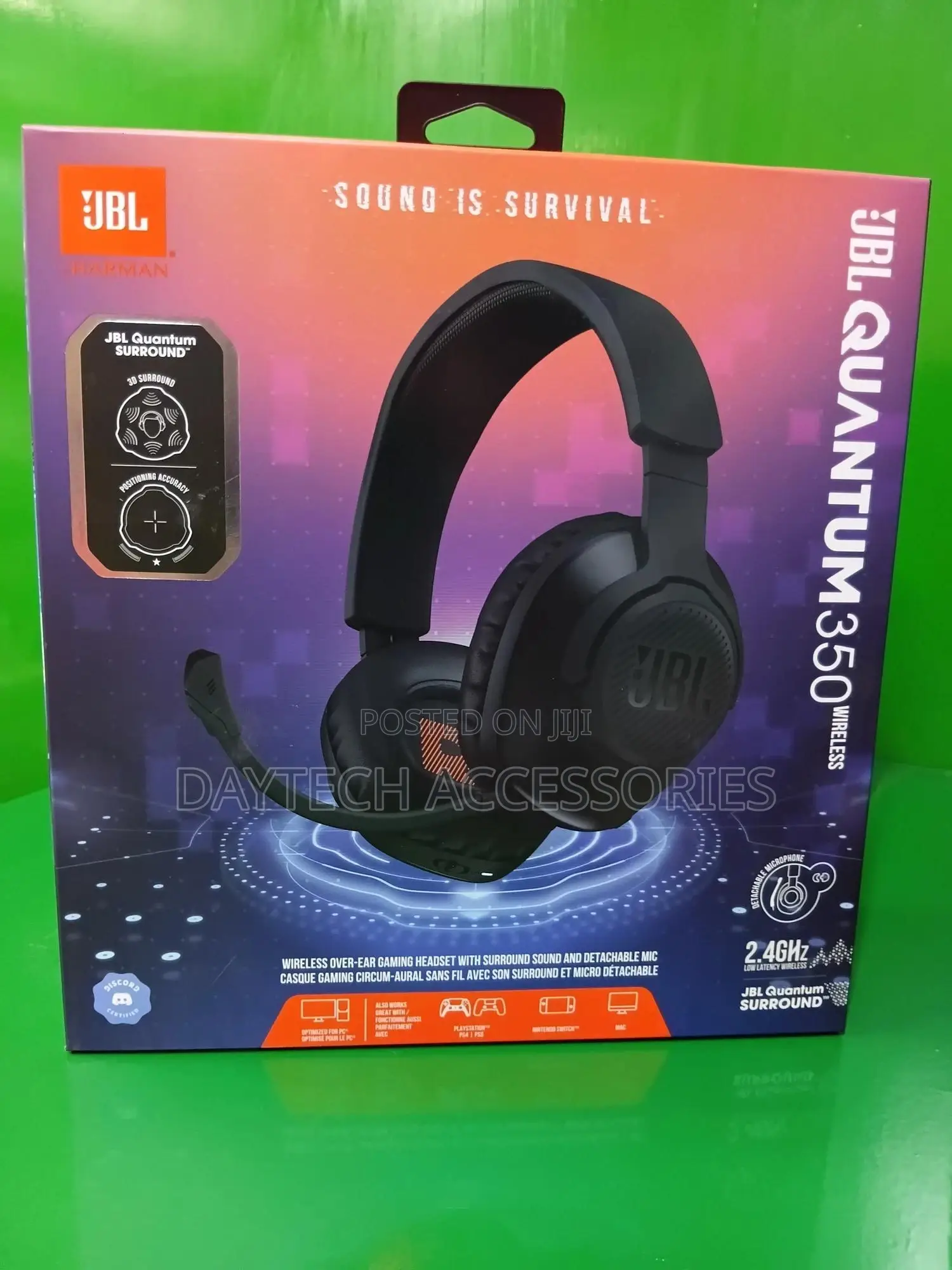 JBL Quantum 350 Wireless – Wireless Pc Gaming Headset