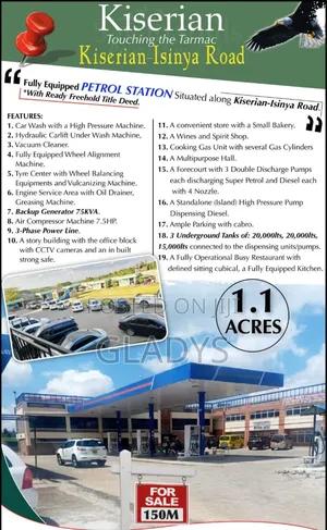 Fully Equipped Petrol Station on an 1.1 Acre